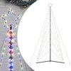 LED Kalėdų eglutė 615 LED Spalvingi 404,5 cm