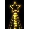 LED Kalėdų eglutė 615 LEDs Šiltai balta 404,5 cm