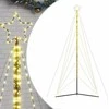 LED Kalėdų eglutė 615 LEDs Šiltai balta 404,5 cm