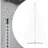 LED Kalėdų eglutė 789 LED Šaltai Balta 476 cm