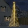 LED Kalėdų eglutė 789 LEDs Šilta Balta 476 cm