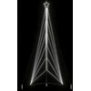 LED Kalėdų eglutė 861 LED Šalta Balta 478 cm