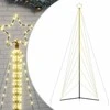 LED Kalėdų eglutė 861 LEDs Šilta Balta 478 cm