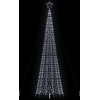 LED Kalėdų eglutė su smaigaliais 1534 LED Šaltai Balta 500 cm