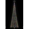 LED Kalėdų eglutė su smaigaliais 1534 LED Spalvingi 500 cm