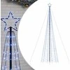 LED Kalėdų eglutė su smaigaliais 1534 LED Mėlyna 500 cm