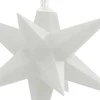 Kalėdinis šviestuvas, baltos spalvos, 10cm, 10 LED lempučių