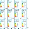 Lubinis šviestuvas Šviestuvas su Stikliniais Elipsoido Formos Gaubtais, 4 E14 Lemputės