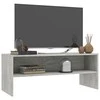 TV staliukas Televizoriaus spintelė, betono, 100x40x40cm, apdirbta mediena