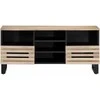 Televizoriaus spintelė, 100x34x46cm, mango medienos masyvas
