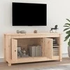 TV staliukas Televizoriaus spintelė, 103x36,5x52cm, pušies medienos masyvas