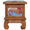 TV staliukas Televizoriaus spintelė, 110x35x40cm, tikmedžio mediena