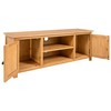 TV staliukas Televizoriaus spintelė, 110x35x44cm, ąžuolo medienos masyvas