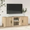 TV staliukas Televizoriaus spintelė, ąžuolo, 100x31,5x35cm, apdirbta mediena