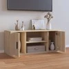 TV staliukas Televizoriaus spintelė, ąžuolo, 100x35x40cm, apdirbta mediena