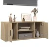 TV staliukas Televizoriaus spintelė, ąžuolo, 100x35x40cm, apdirbta mediena