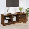 TV staliukas Televizoriaus spintelė, ąžuolo, 102x35,5x35,5cm, mediena