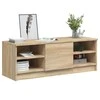 TV staliukas Televizoriaus spintelė, ąžuolo, 102x35,5x36,5cm, mediena