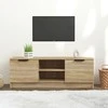 TV staliukas Televizoriaus spintelė, ąžuolo, 102x35x36,5cm, apdirbta mediena