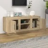 TV staliukas Televizoriaus spintelė, ąžuolo, 102x35x45cm, apdirbta mediena