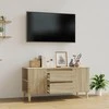 TV staliukas Televizoriaus spintelė, ąžuolo, 102x44,5x50cm, apdirbta mediena
