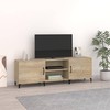 TV staliukas Televizoriaus spintelė, sonoma ąžuolo, 150x30x50cm, mediena