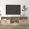 TV staliukas Televizoriaus spintelė, ąžuolo, 150x33,5x45cm, apdirbta mediena