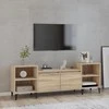 TV staliukas Televizoriaus spintelė, ąžuolo, 160x35x55cm, apdirbta mediena
