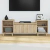 TV staliukas Televizoriaus spintelė, ąžuolo, 160x35x55cm, apdirbta mediena