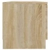 TV staliukas Televizoriaus spintelė, ąžuolo, 80x35x36,5cm, apdirbta mediena