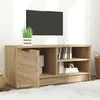TV staliukas Televizoriaus spintelė, ąžuolo, 80x35x36,5cm, apdirbta mediena