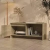 TV staliukas Televizoriaus spintelė, ąžuolo, 90x35x40cm, apdirbta mediena