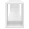 TV staliukas Televizoriaus spintelė, balta, 100x24x32cm, apdirbta mediena