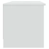 TV staliukas Televizoriaus spintelė, balta, 102x35,5x36,5cm, mediena