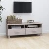 TV staliukas Televizoriaus spintelė HAMAR, balta, 106x40x40cm, pušis
