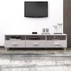 TV staliukas Televizoriaus spintelė HAMAR, balta, 158x40x40cm, pušis