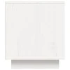 TV staliukas Televizoriaus spintelė, balta, 80x35x40,5cm, pušies masyvas