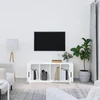 TV staliukas Televizoriaus spintelė, baltos spalvos, 100x35x40cm, mediena