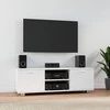 TV staliukas Televizoriaus spintelė, baltos spalvos, 120x40,5x35cm, mediena