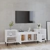 TV staliukas Televizoriaus spintelė, baltos spalvos, 160x35x55cm, mediena