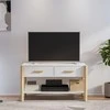 TV staliukas Televizoriaus spintelė, baltos spalvos, 82x38x45cm, mediena