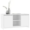 TV staliukas Televizoriaus spintelė, balta, 102x37,5x52,5cm, mediena