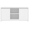 TV staliukas Televizoriaus spintelė, balta, 102x37,5x52,5cm, mediena