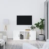 TV staliukas Televizoriaus spintelė, baltos spalvos, 100x35x40cm, mediena