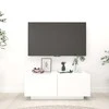 TV staliukas Televizoriaus spintelė, baltos spalvos, 100x35x40cm, mediena