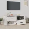 TV staliukas Televizoriaus spintelė, baltos spalvos, 100x35x40cm, mediena