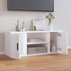 TV staliukas Televizoriaus spintelė, baltos spalvos, 100x35x40cm, mediena