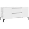 TV staliukas Televizoriaus spintelė, baltos spalvos, 102x44,5x50cm, mediena