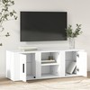 TV staliukas Televizoriaus spintelė, baltos spalvos, 100x31,5x35cm, mediena