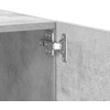 TV staliukas Televizoriaus spintelė, betono pilka, 100x35x40cm, mediena